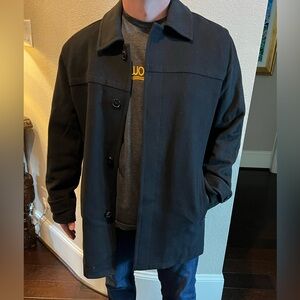 Andre Marc Men’s Wool Peacoat